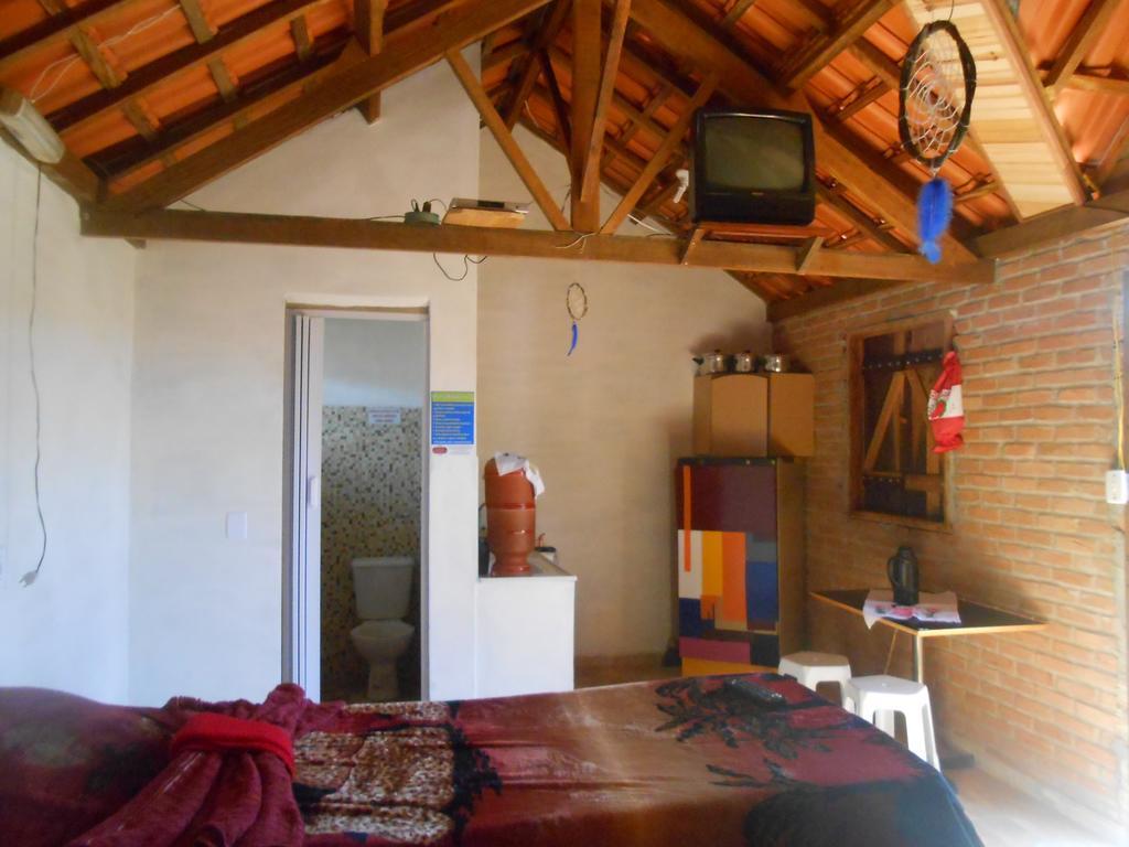 Pousada Shangrila Sao Thome São Tomé das Letras Kamer foto